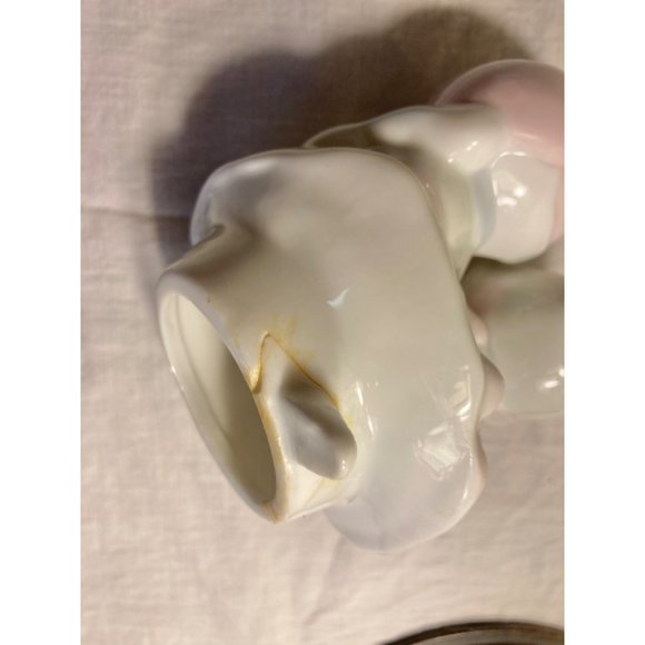 Enesco Precious Moments 1994 Teapot SUGAR TOWN SLEIGH Ride 7.5"T Christmas Holid - Picture 9 of 11